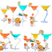 Haonai 9OZ cocktail glass martini cocktail glass crystal cocktail glass goblet,dishwasher safe